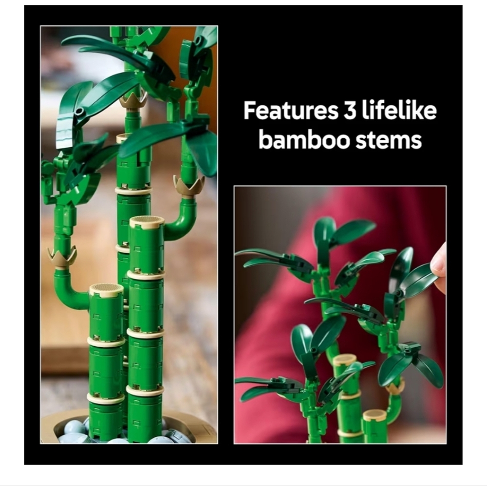 LEGO Botanicals Lucky Bamboo Building Set - 10344 - Picture 8 of 8